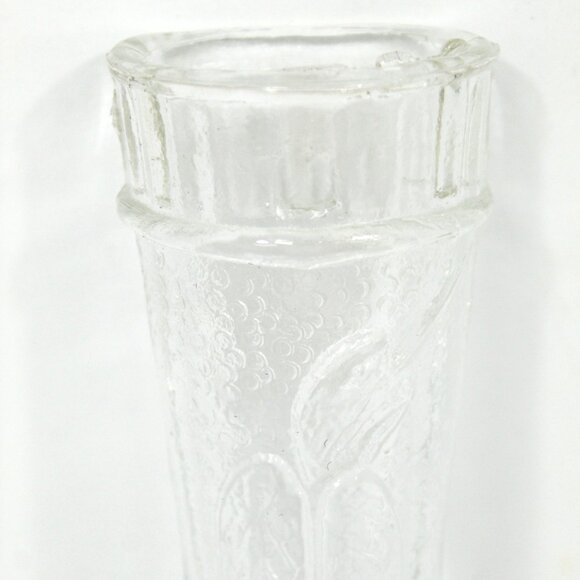 AUTOMOBILE OR CARRIAGE BUD VASE PRESSED GLASS BIRD WALL SCONCE POCKET ANTIQUE - Picture 3 of 6